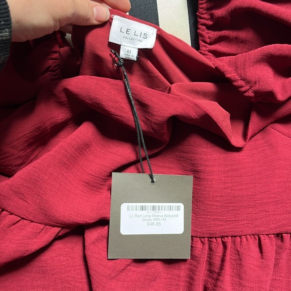 Red mini dress - Picture 6 of 6